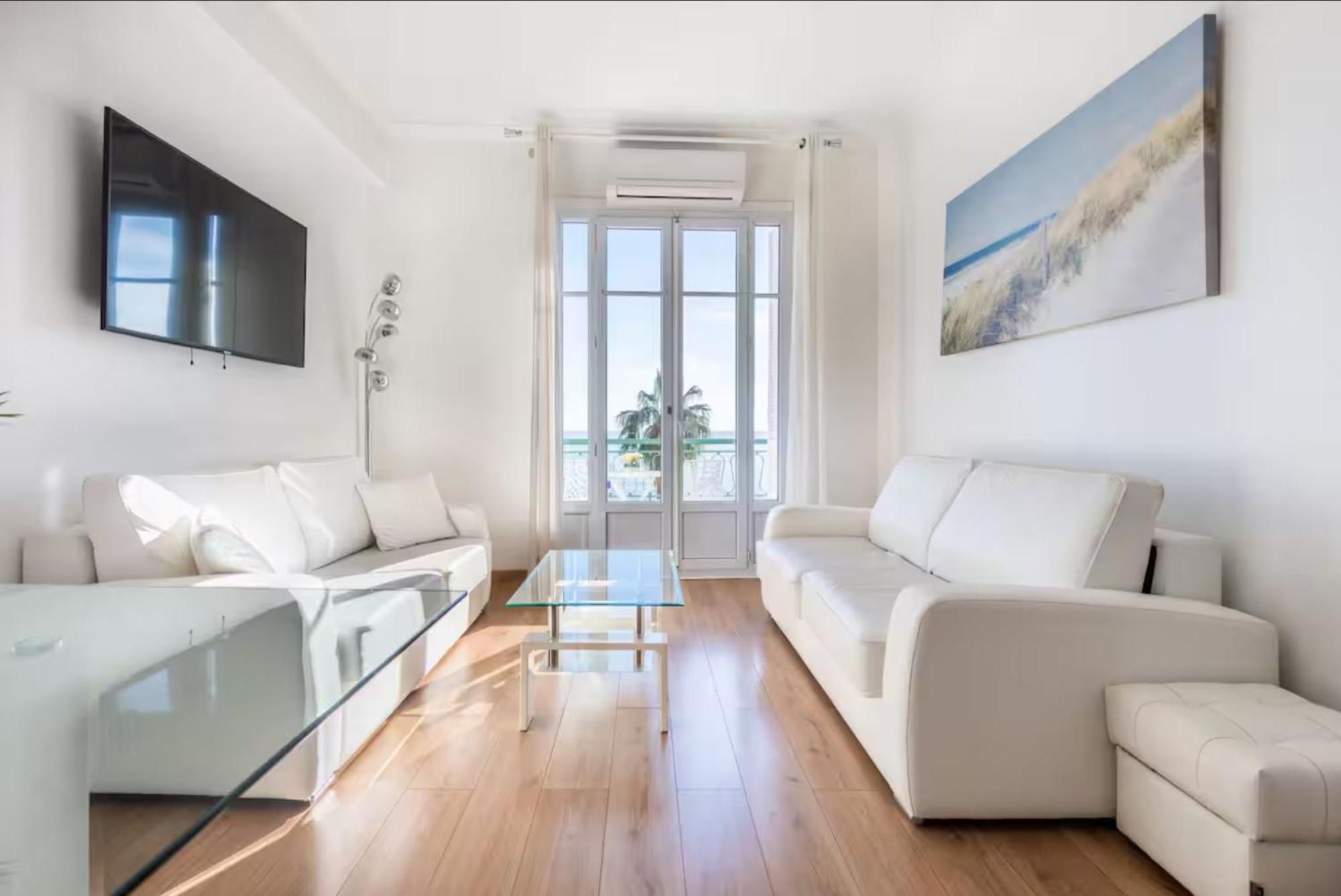 Modern Sea View Apartment On Promenade Des Anglais ニース エクステリア 写真